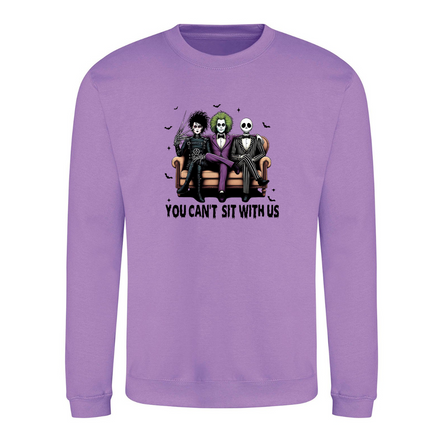 Halloween You Can't SIt With Us Printed Sweatshirt | Hoodie