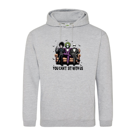 Halloween You Can't SIt With Us Printed Sweatshirt | Hoodie