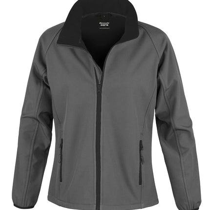 Women's Core printable softshell jacket