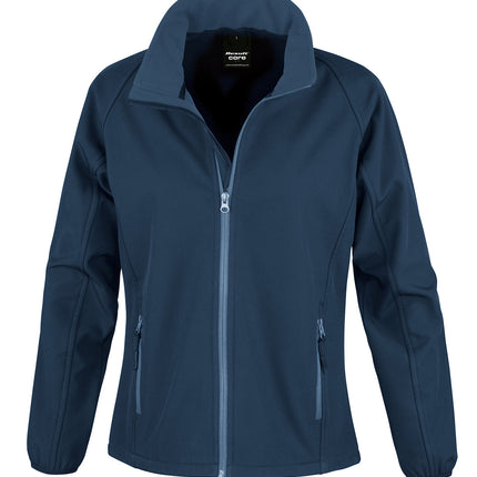Women's Core printable softshell jacket