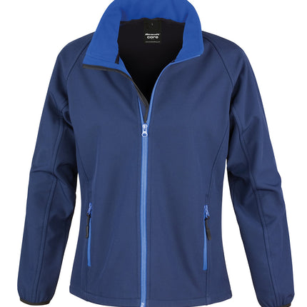 Women's Core printable softshell jacket