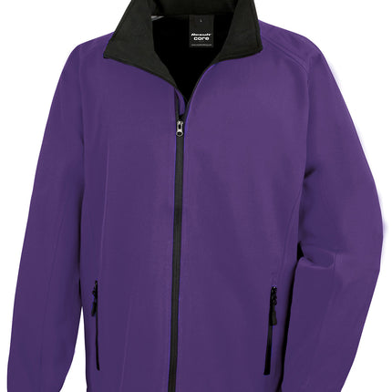 Core printable softshell jacket