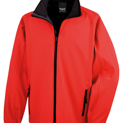 Core printable softshell jacket