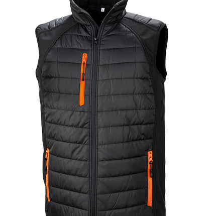 compass padded softshell gilet 