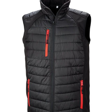 compass padded softshell gilet 