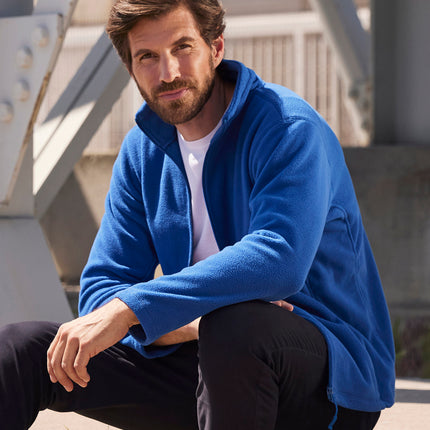 Full-zip outdoor fleece