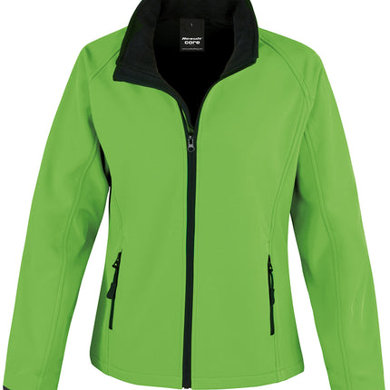 Women's Core printable softshell jacket