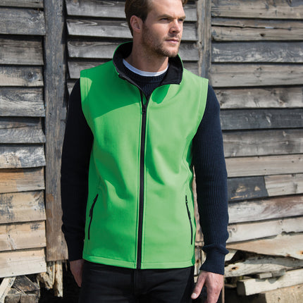 Printable softshell bodywarmer