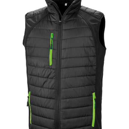 compass padded softshell gilet 