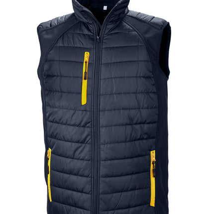 compass padded softshell gilet 